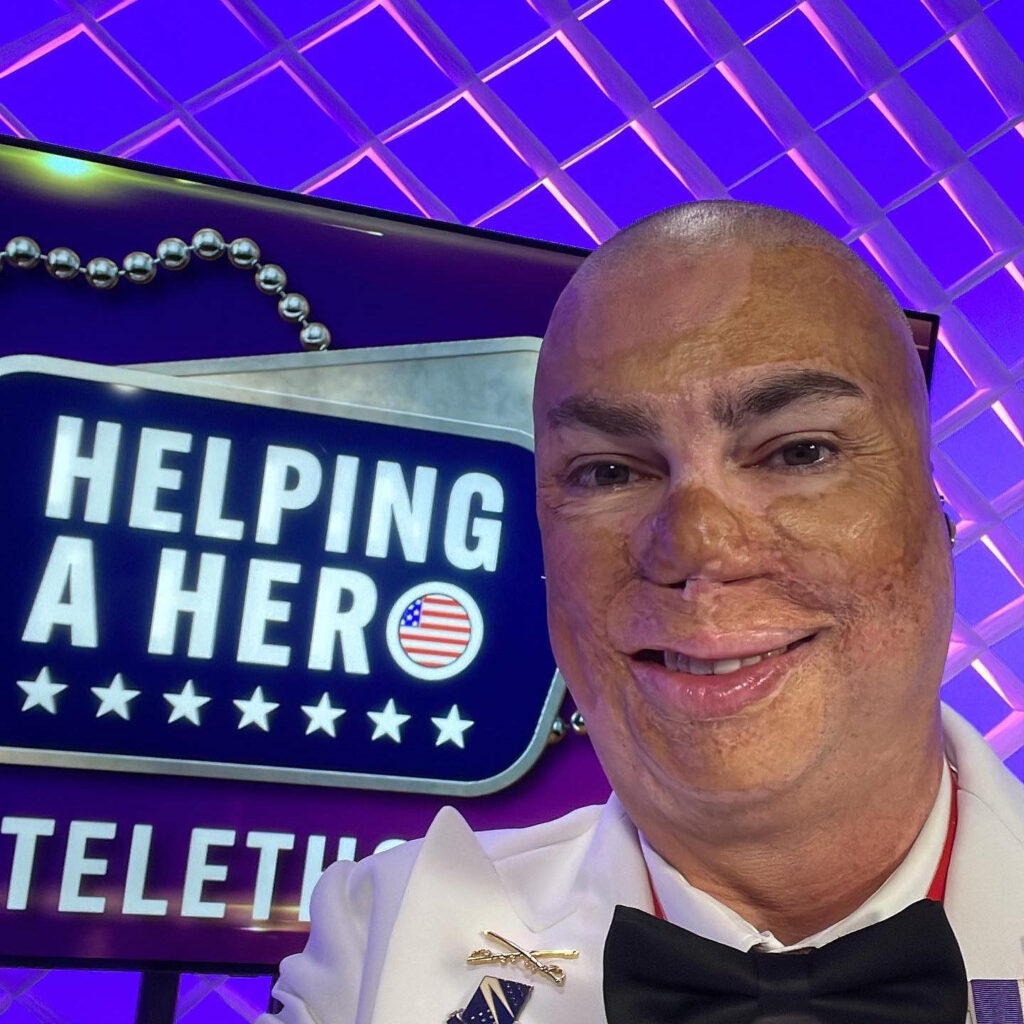 Shilo at the Helping a Hero Telethon