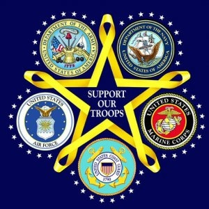 Support Our Troops logo
