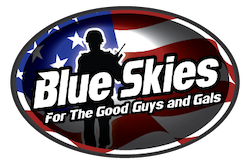 Blue Skies for the Good Guys and Gals Warrior Foundation logo